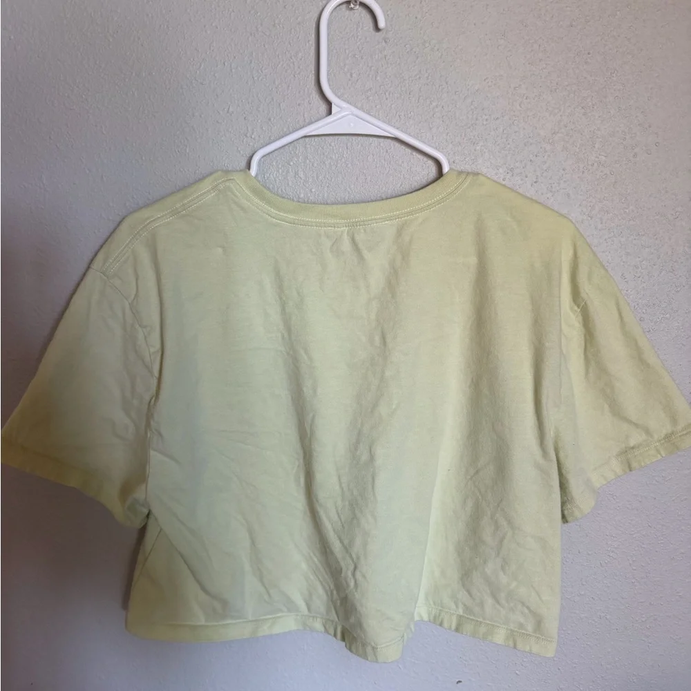 Double Zero Women's Mint Green Crop Top brand new size large - Picture 2 of 4